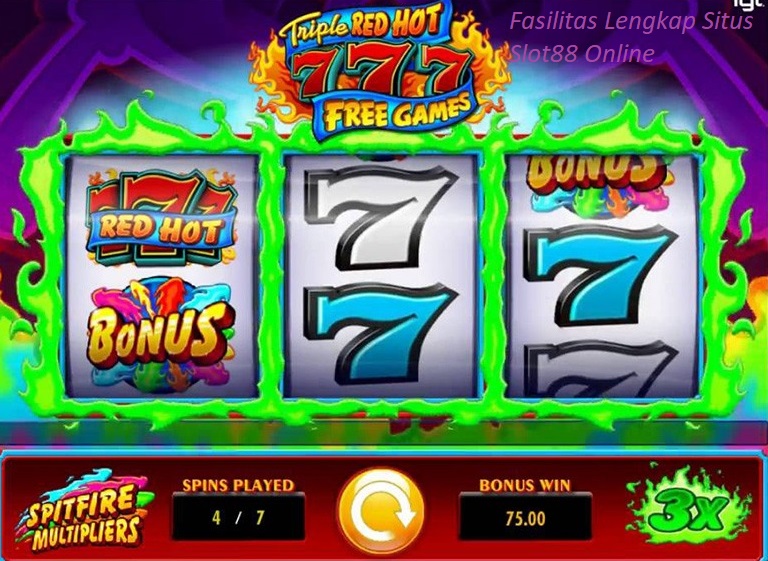 Fasilitas Lengkap Situs Slot88 Online